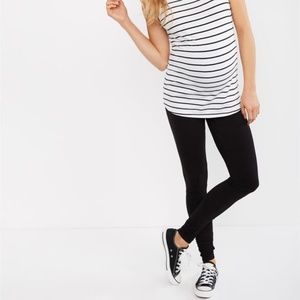 TWO pairs of maternity leggings